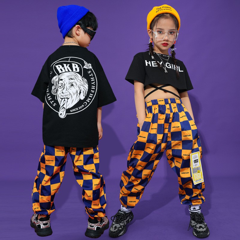 Giảm giá Children Clothes Hip Hop Shirt Streetwear Korean Casual Wear Stage  Dance Costume - BeeCost