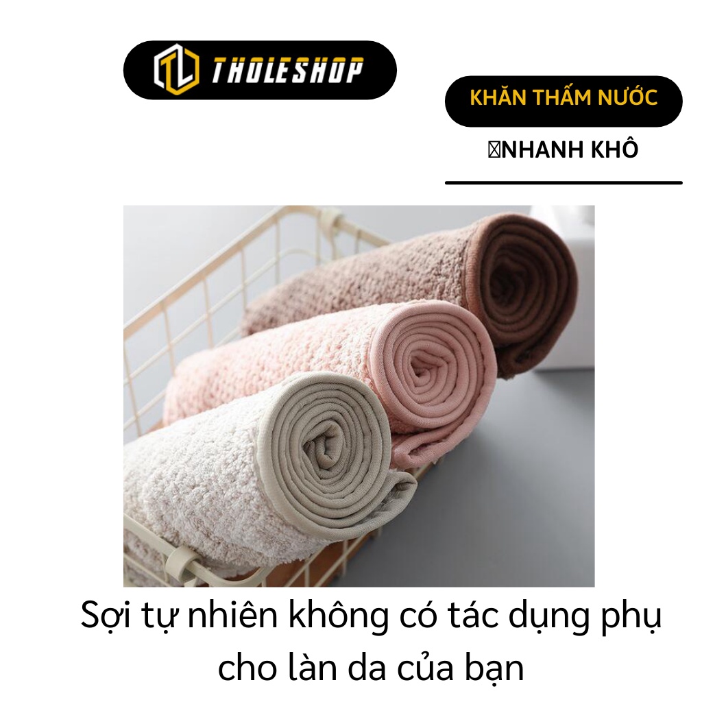 Khăn Quấn Tóc - Khăn Ủ Tóc Nhanh Khô Siêu Tốc, Hút Ẩm Và Thoáng Khí 8755