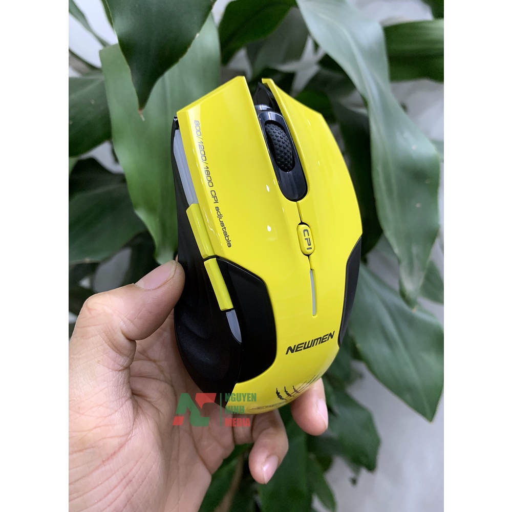 Chuột Không Dây Gaming Newmen E500 (2.4Ghz) - Hàng Chính Hãng