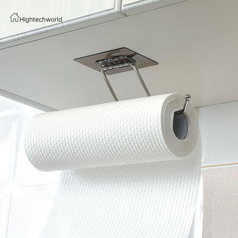 Giá Móc Treo Cuộn Giấy Nhà Bếp Giấy Vệ Sinh Treo Khăn