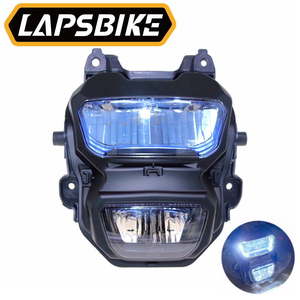 Xe máy dc 12v đèn pha ánh sáng chùm sáng cao led 6000k 15w cho honda grom msx125 2018 msx125sf 2016 2017 2018 m3 m6 m8