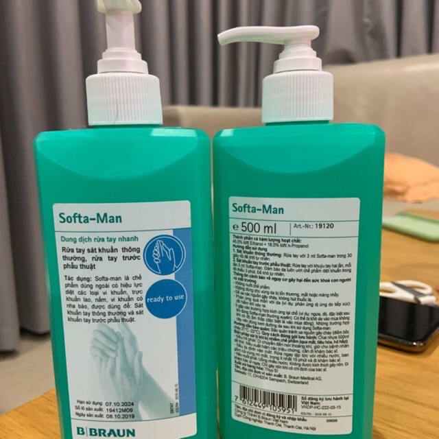 Dung Dịch Rửa Tay Nhanh Softa-Man