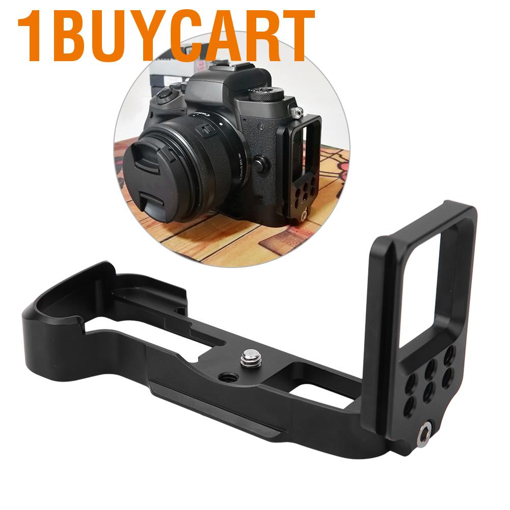 Giá đỡ cầm tay đế chữ L kiểu dọc tháo lắp nhanh 1/4inch cho máy ảnh Canon EOS M5