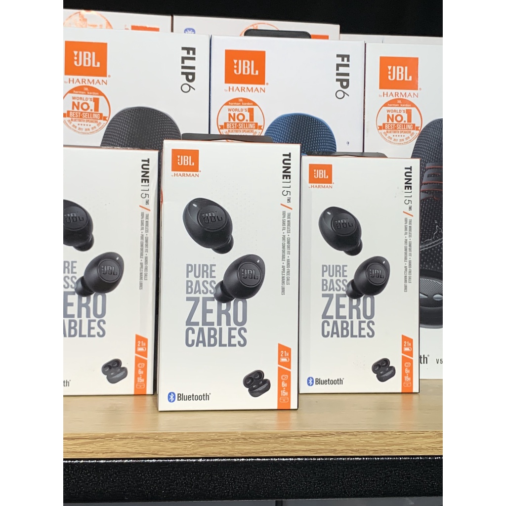 Tai Nghe Bluetooth True Wireless JBL Tune 115 TWS - Hàng Chính Hãng