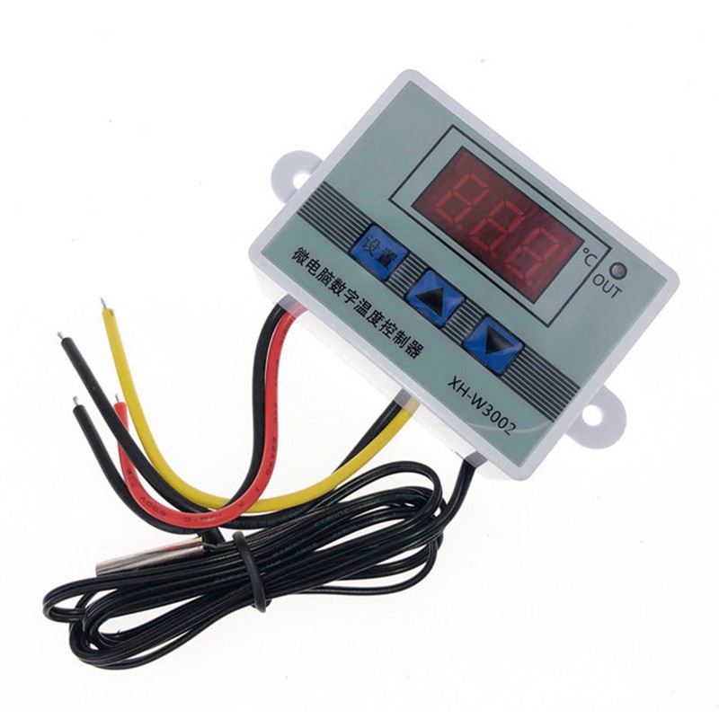 Bộ điều khiển nhiệt độ LED kỹ thuật số W3002 12V 24V 110-220V 10A