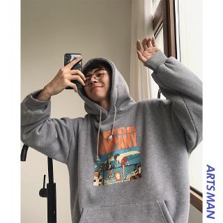 Áo Hoodie Họa Tiết Hoạt Hình Anime Thời Trang Theo Phong Cách Hồng Kông Dành Cho Nam