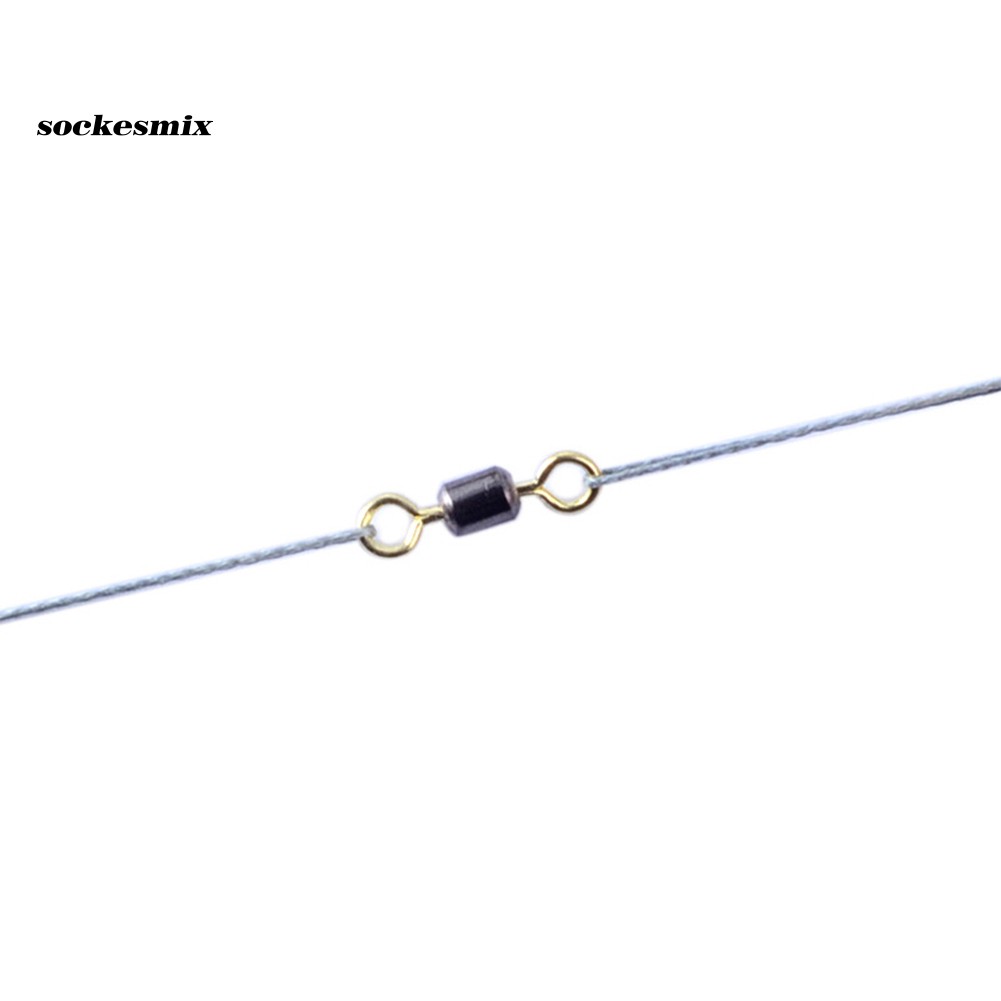 Set 50 Đầu Nối Kim Loại Hình Số 8 Chuyên Dụng Cho Cần Câu Cá