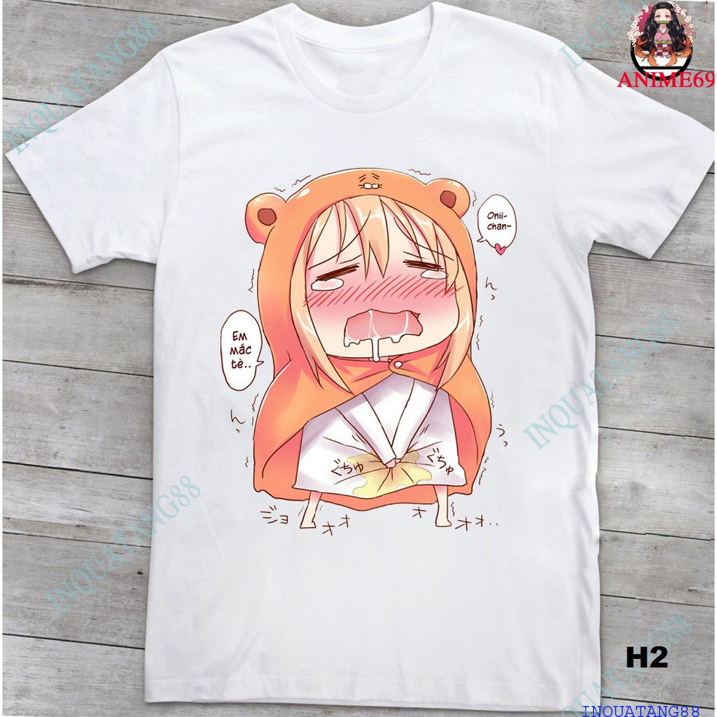 Áo thun nam nữ - himouto umaru chan -kute