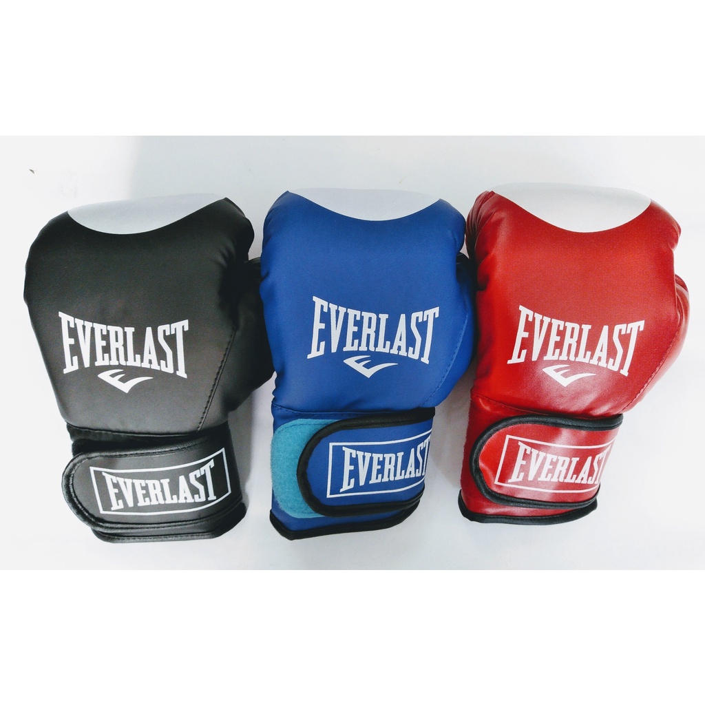 Combo găng đấm boxing Everlast 12oz và bao cát 1M2, dụng cụ thể thao binhansport
