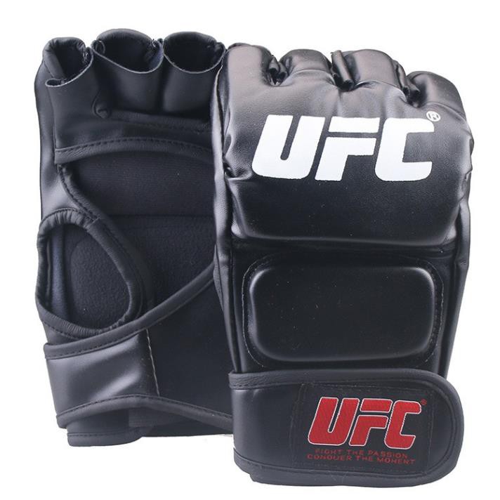 FLASH SALE🎁 Găng tay UFC hở ngón-Găng tay MMA-freeship 50k-giảm giá rẻ vô địch-hà nội & tphcm