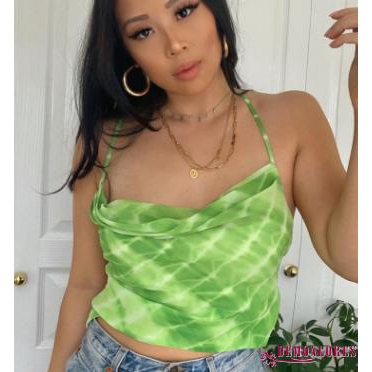 Áo Dây Nữ Cộc Tay Hở Lưng Quyến Rũ