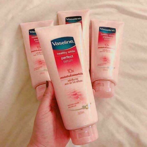 Dưỡng trắng an toàn Vaseline 10X, 50X tuýp to 320ML thấm nhanh, không bết dính [ cam kết 100% chính hãng Thái Lan]