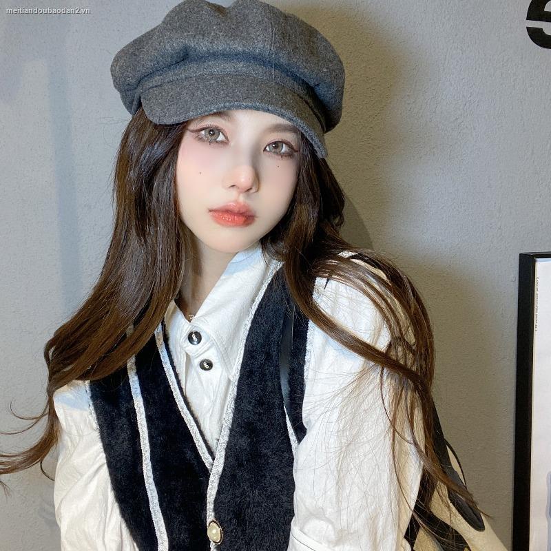 Áo khoác cardigan dệt kim cổ chữ V màu sắc tương phản thời trang mùa thu cho nữ | BigBuy360 - bigbuy360.vn