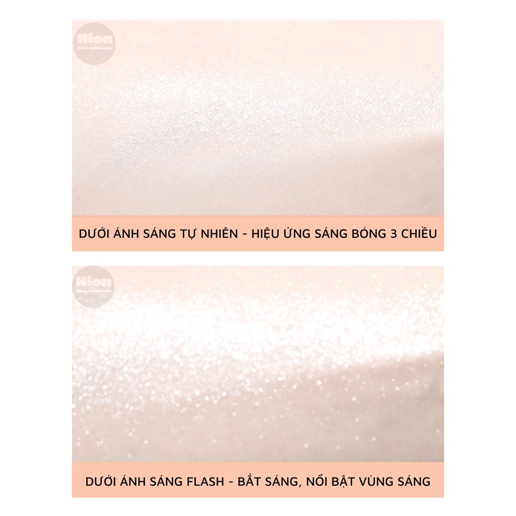 Phấn Phủ Bột Nhũ Phấn Bắt Sáng Love Alpha Shiny Powder che khuyết điểm kiềm dầu suốt cả ngày.