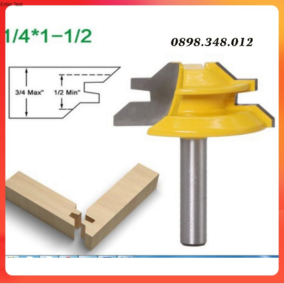 MŨI PHAY GHÉP HỌC KÉO VÁT 12-19MM_VÀNG CỐT 12.7MM