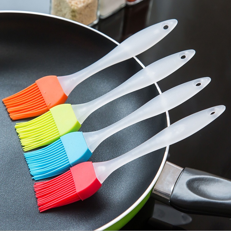 Chổi cọ quét dầu mỡ chịu nhiệt cho nhà bếp bằng silicon có thể tháo rời