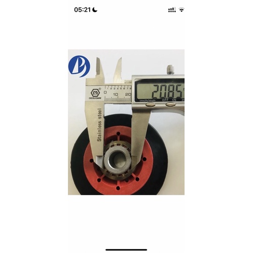 Bánh tỳ đỡ lồng máy sấy Whirlpool cho model 3LWED4705, 3LWED4815