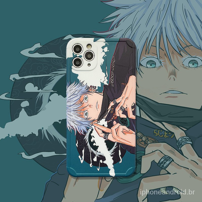 Jujutsu Kaisen Capa De Celular Flexível Adequada Para Iphonex / Xr / 11 / 12mobile