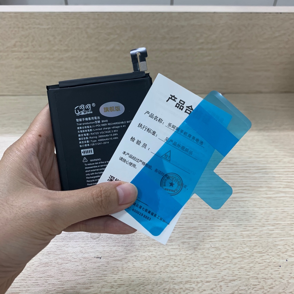 Pin Xiaomi Redmi Note 6 Pro - BN48 - PIN SIÊU TRÂU - Chính Hãng Lehehe - BH 12 Tháng