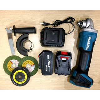 Máy cắt, máy mài pin Makita không chổi than tem đúc hàng loại 1