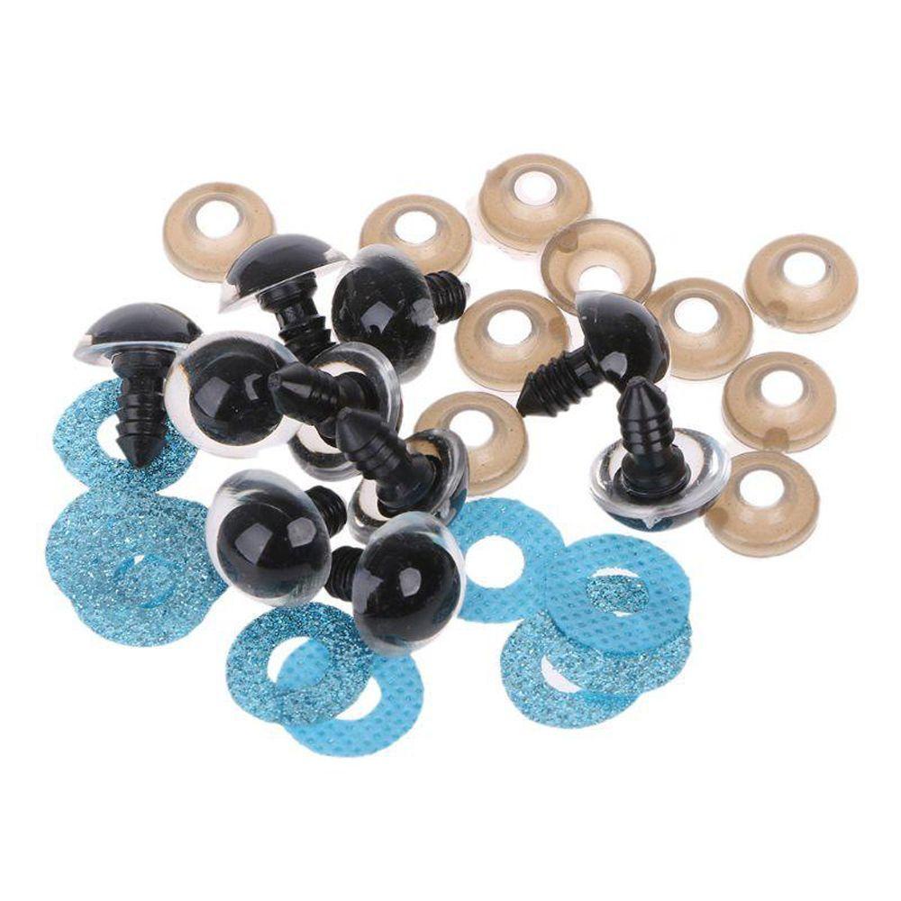 10 Mắt Nhựa 3D Cho Búp Bê 14 / 16 / 18 / 20 / 22mm