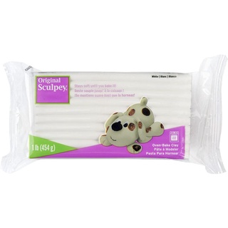 ĐẤT SÉT NUNG NẶN TẠO HÌNH ORIGINAL SCULPEY TRẮNG 454g