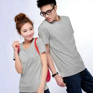 Áo thun trơn cổ tròn