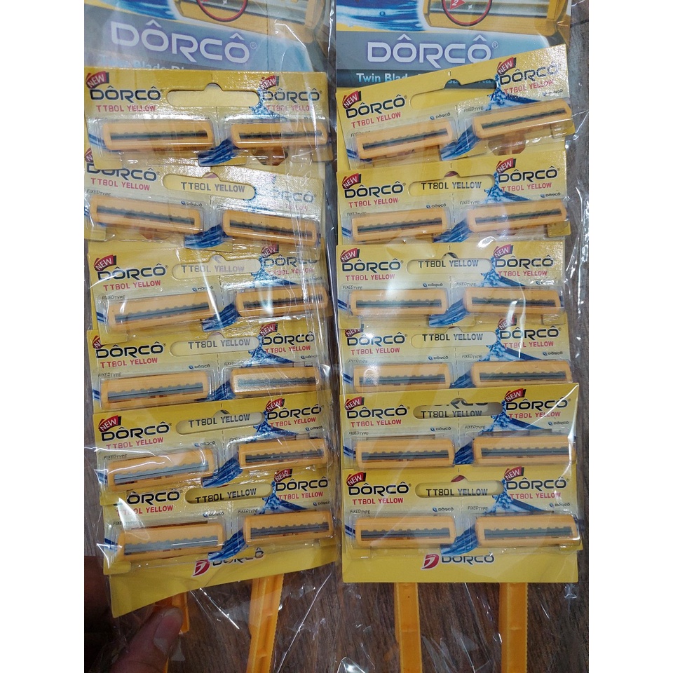 Dao cạo râu lưỡi kép 12 cái\vỉ