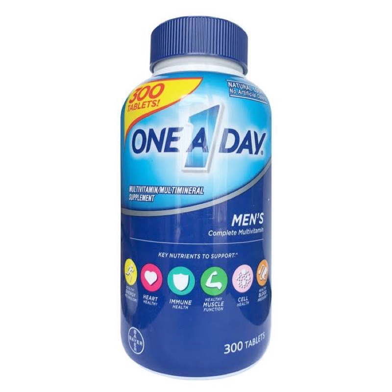 Viên Uống One A Day Cho Nam 300 Viên