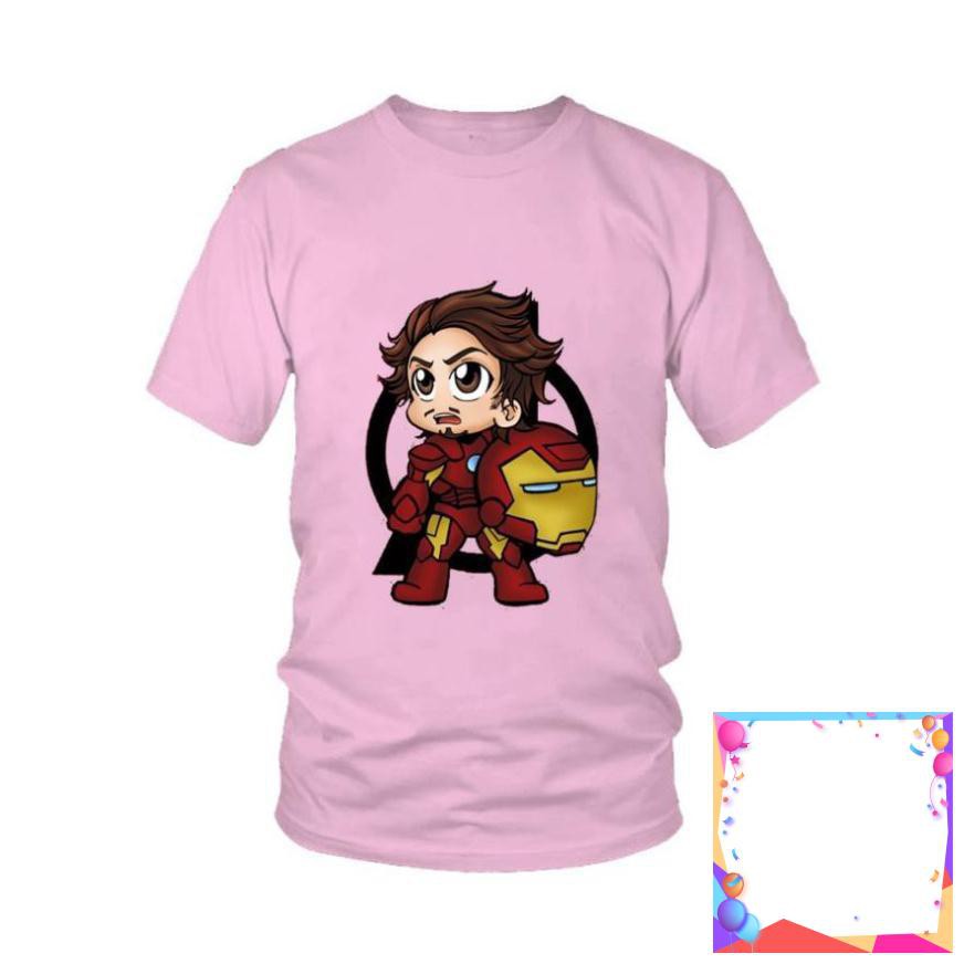 [HOT] [HOT] Áo thun thời trang Unisex in hình Iron Man Marvel Avengers Chibi đẹp Mẫu 4 (Đủ Màu) [TREND] - ĐỘC