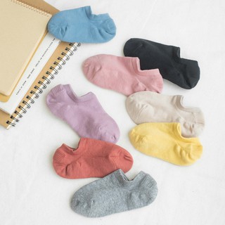 Tất lười nữ trơn Pastel Colors Invisible