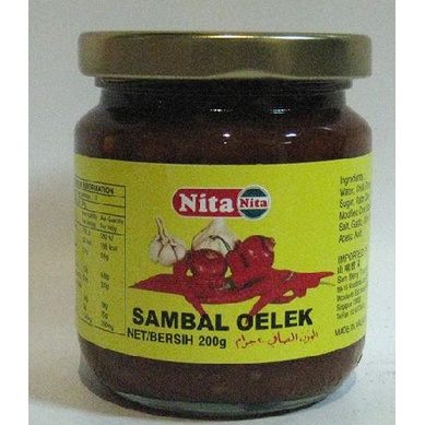 Sốt Ớt Nita Sambal Oelek 200g