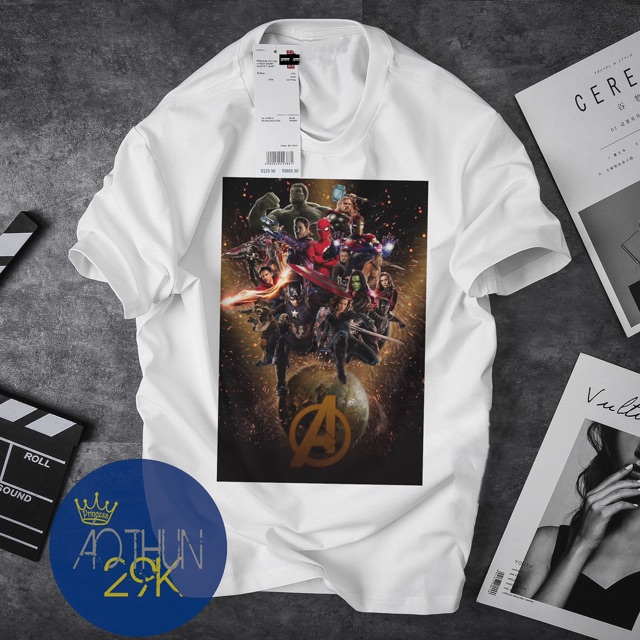 ALBUM 195 - ÁO THUN MARVEL AVENGER 9 PHIÊN BẢN ĐẸP