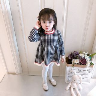 Váy len Quảng Châu bé gái