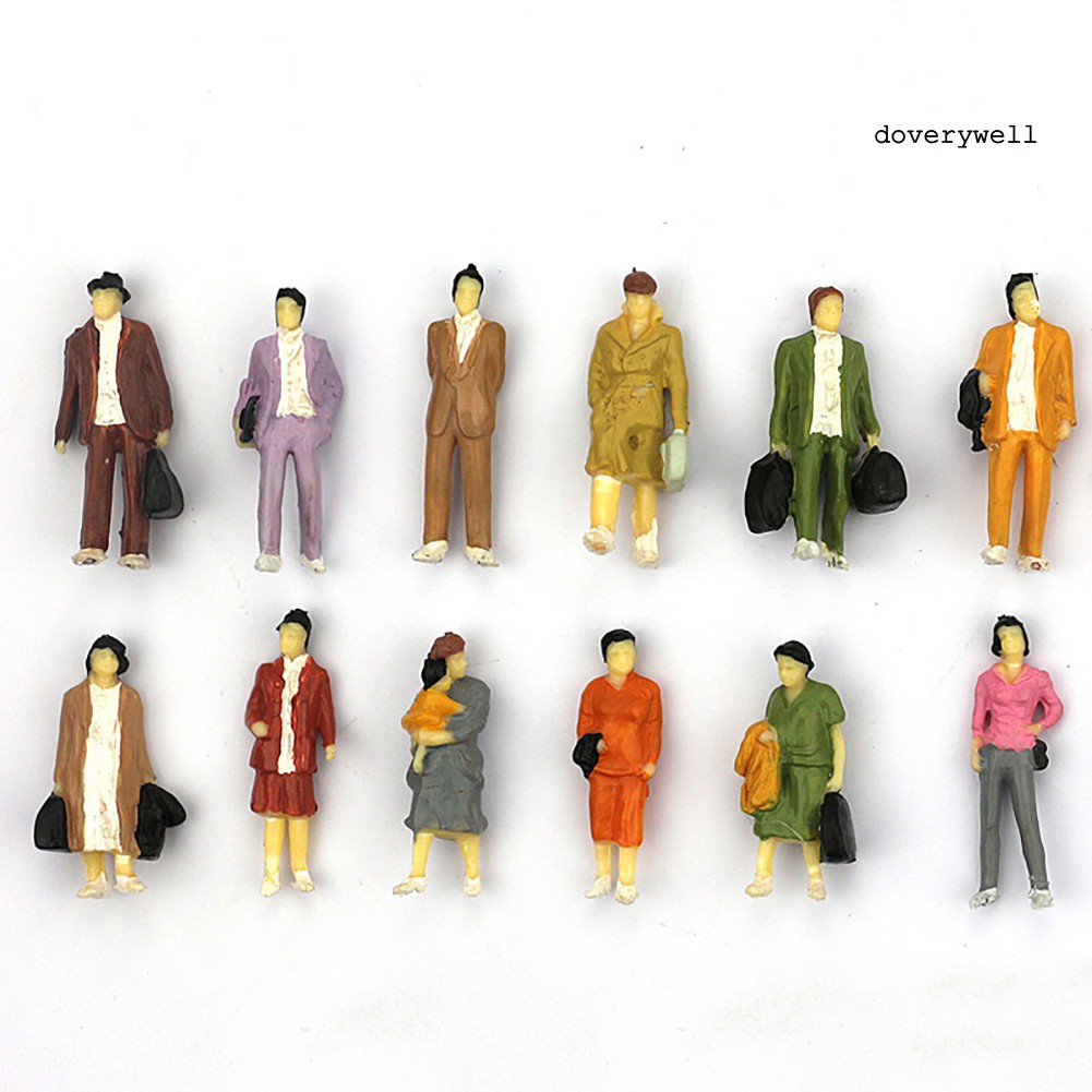 Set 100 mô hình người mini tỉ lệ 1: 100 chuyên dùng