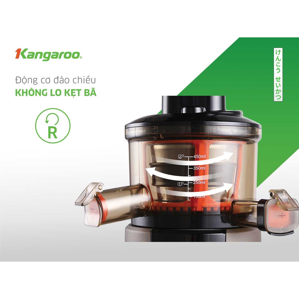 [Mã ELHA22 giảm 6% đơn 300K] Máy ép chậm Kangaroo KG180SJD