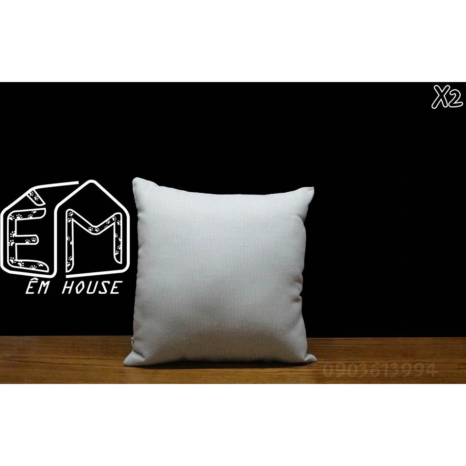 Gối ôm tựa sofa Êm House nhiều màu sắc - pillow 35x35