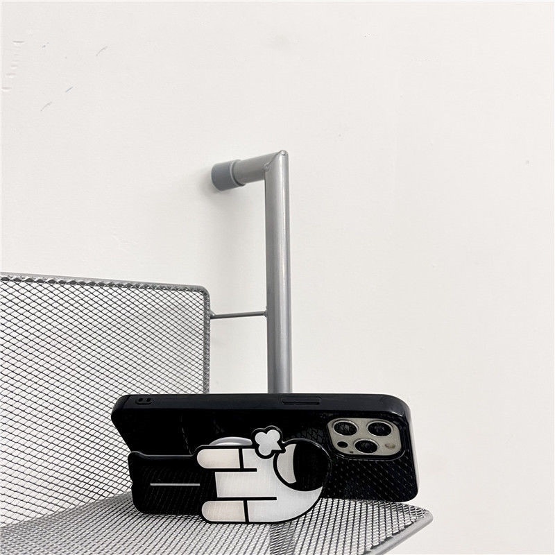 Ốp Điện Thoại Mềm Có Giá Đỡ Dễ Thương Cho iPhone 12 Pro Max 11 678 Plus