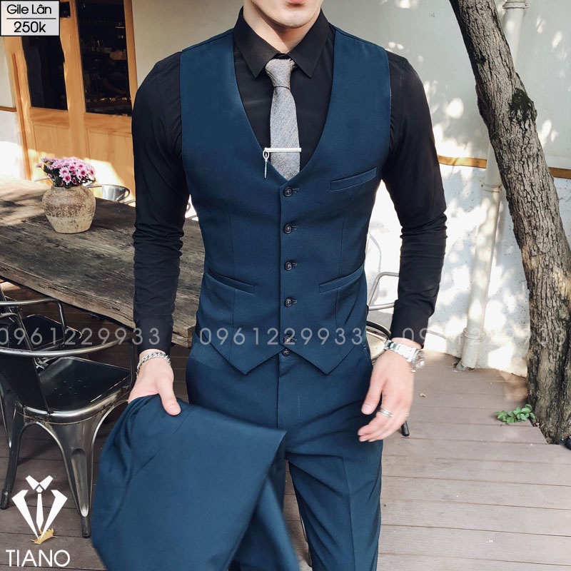 Áo Gile cao cấp theo màu vest chất vải cao cấp form ôm đẹp.