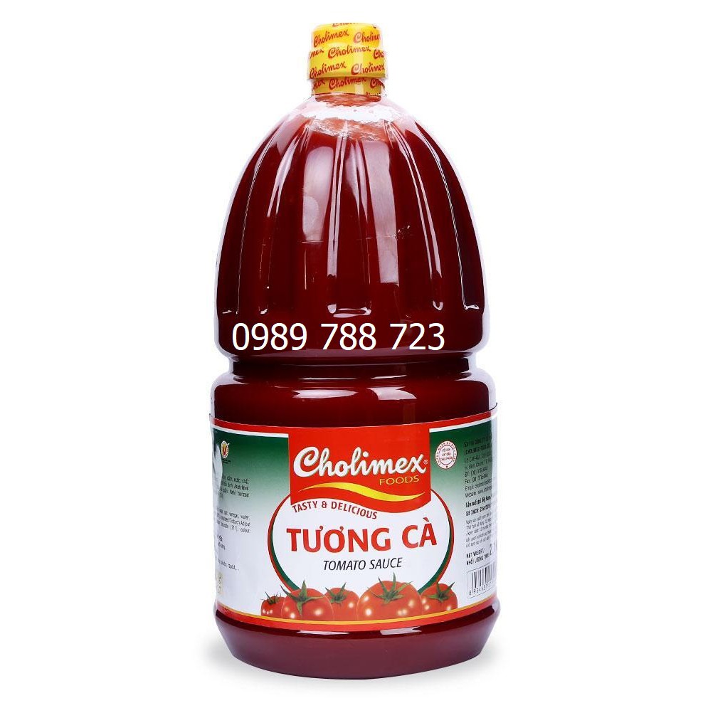 Tương ớt/ Tương cà/ Tương ớt chua ngọt Cholimex can 2.1kg