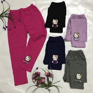 Quần legging mèo cho bé gái