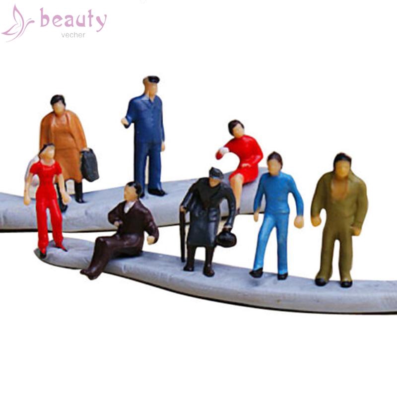 Set 24 Mô Hình Người Mini Trang Trí Tiểu Cảnh