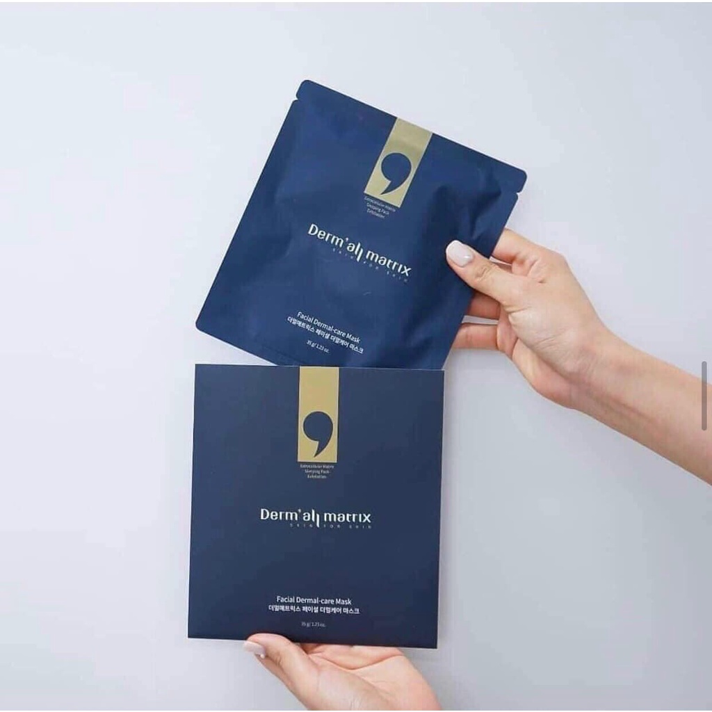 [Mẫu Mới] Combo 4 Mặt Nạ Mask Derm All Matrix Facial Dermal-care Mask
