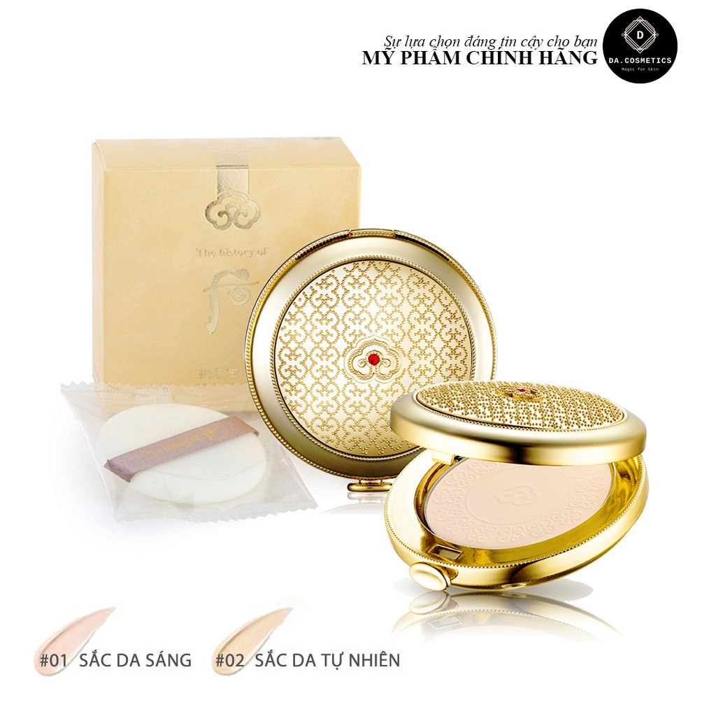 PHẤN PHỦ THE HISTORY OF WHOO MI POWDER PACT SPF30/PA++ No1