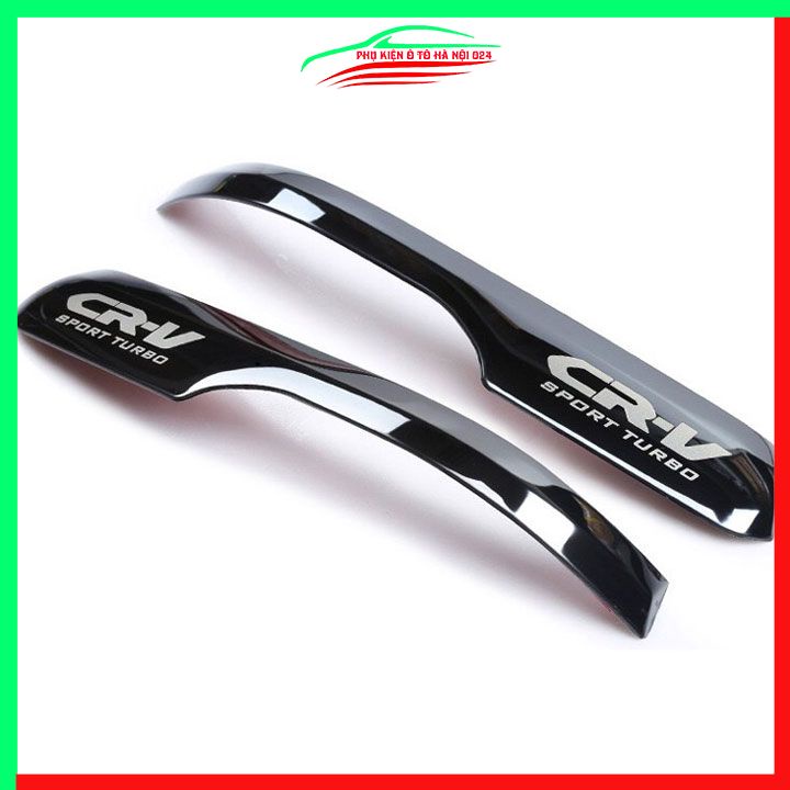 Ốp mí gương chiếu hậu CRV 2018-2023 Vân Titan  bảo vệ chống trầy trang trí làm đẹp xe