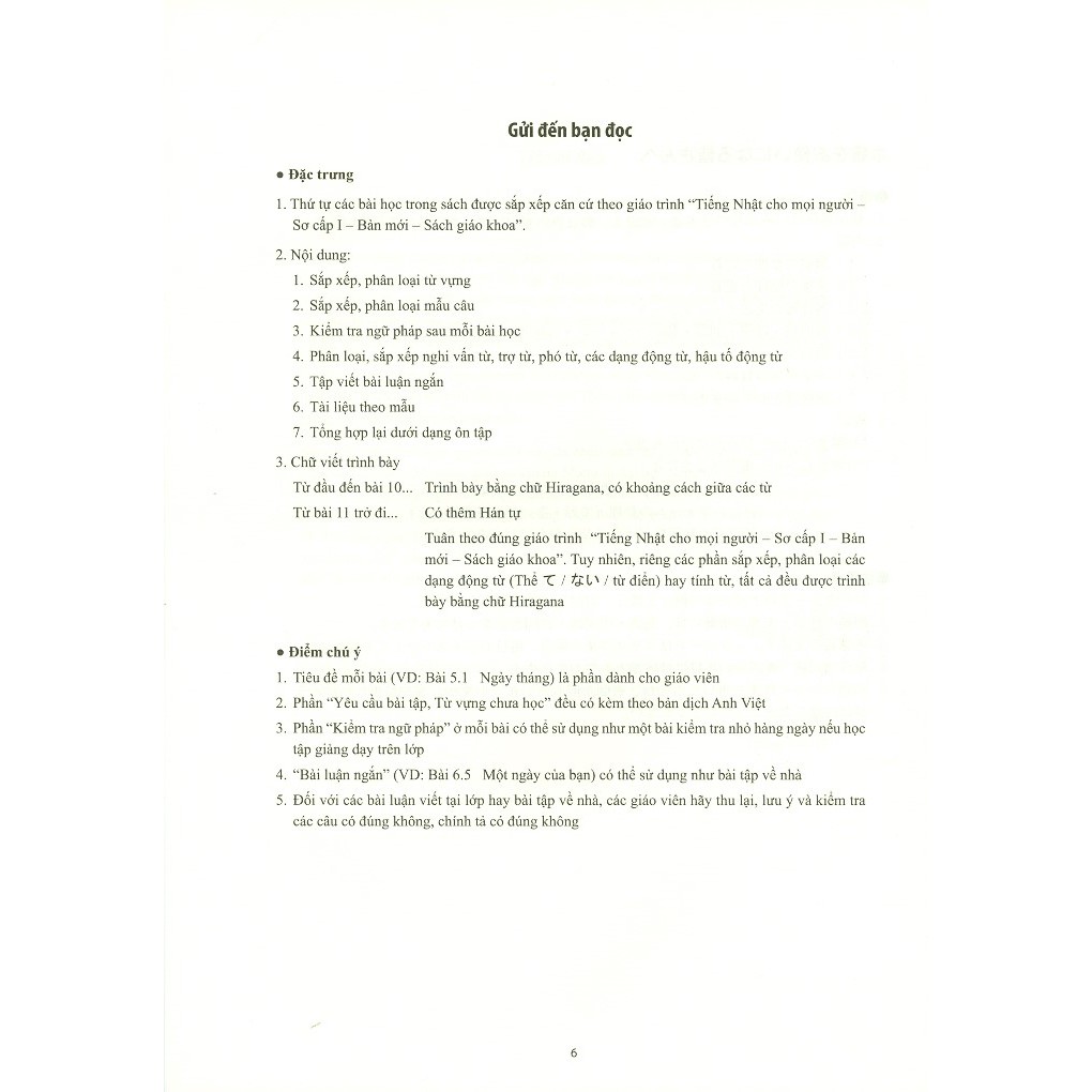 Sách - Tiếng Nhật Cho Mọi Người - Sơ Cấp 1: Viết - Nhớ Các Mẫu Câu