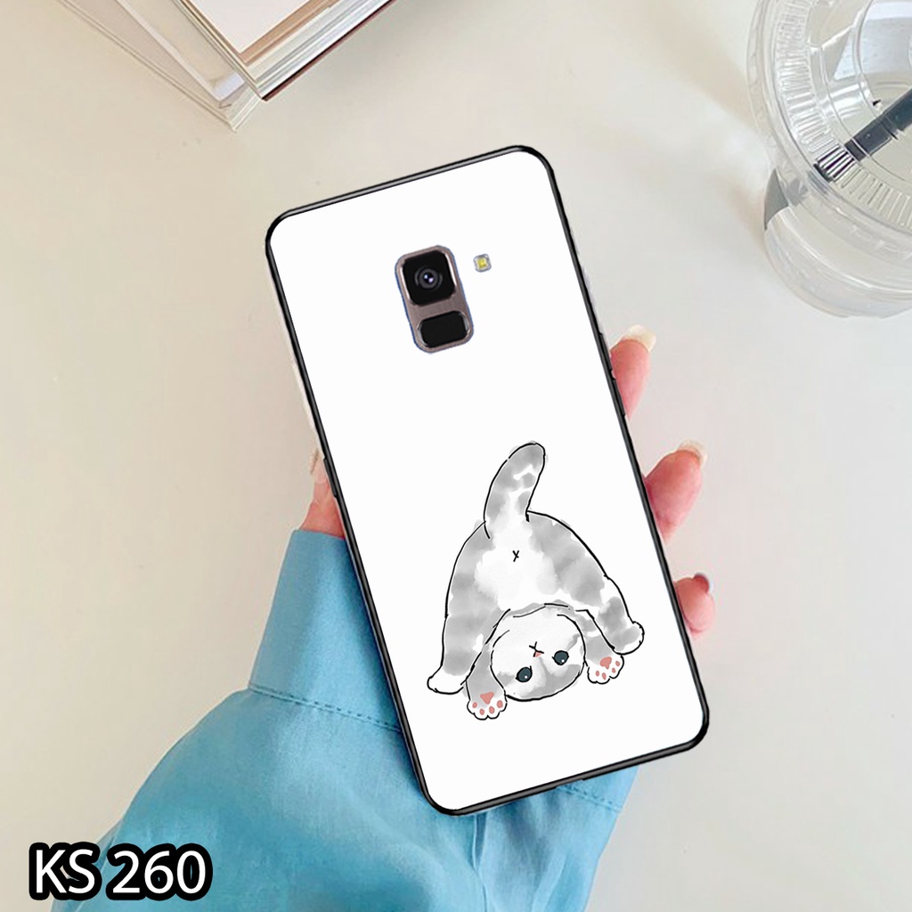 Ốp lưng Samsung A6-2018/A6 Plus/A8-2018/A8 Plus in hình Mèo con_KINGSTORE.HN_Ốp SS A6/A6 Plus /A8 /A8 Plus