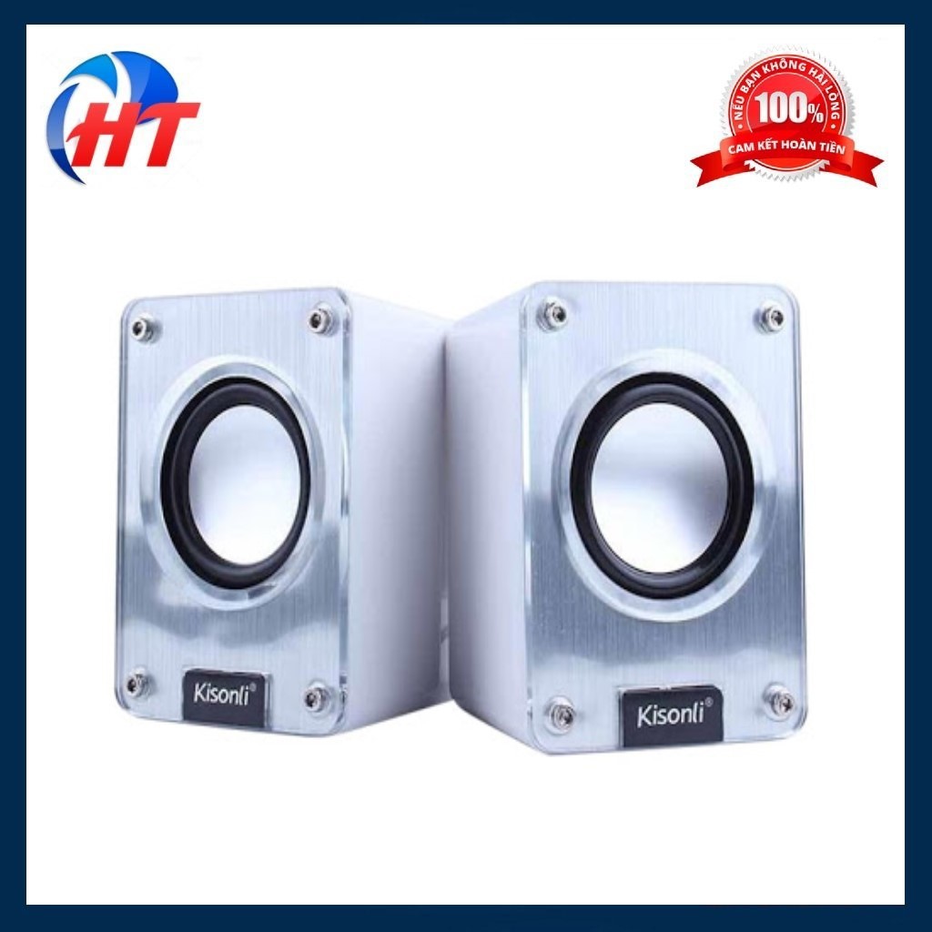 Loa 2.0 Kisonli K200 - Jack 3.5mm và USB