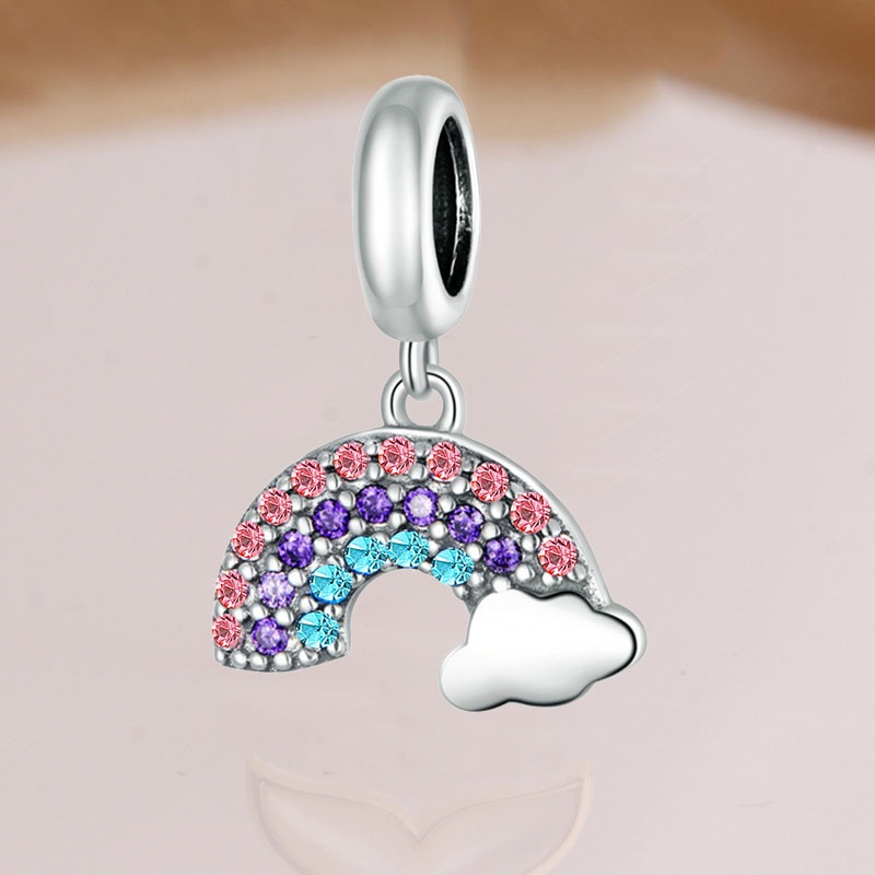 Mặt phụ kiện cho làm vòng đeo tay/ dây chuyền thời trang mùa xuân phong cách Châu Âu và Mỹ đầy màu sắc