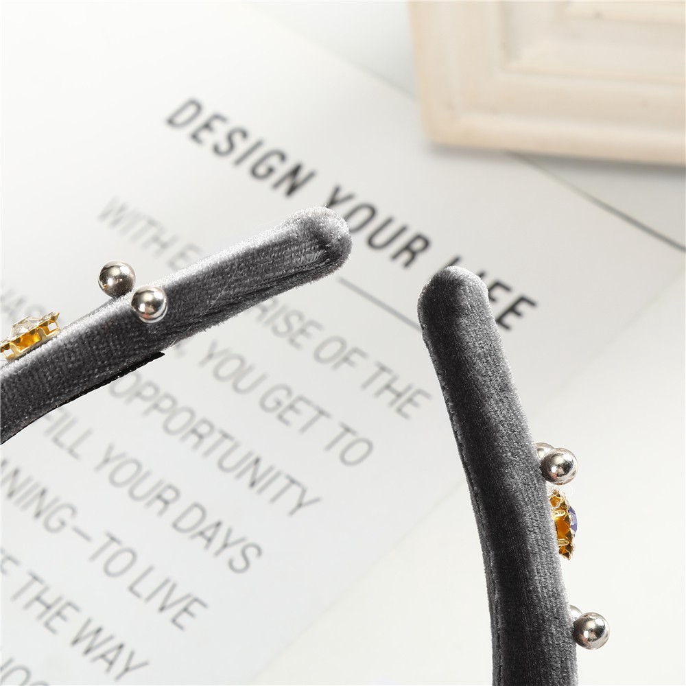 Băng đô đính hạt giả ngọc trai